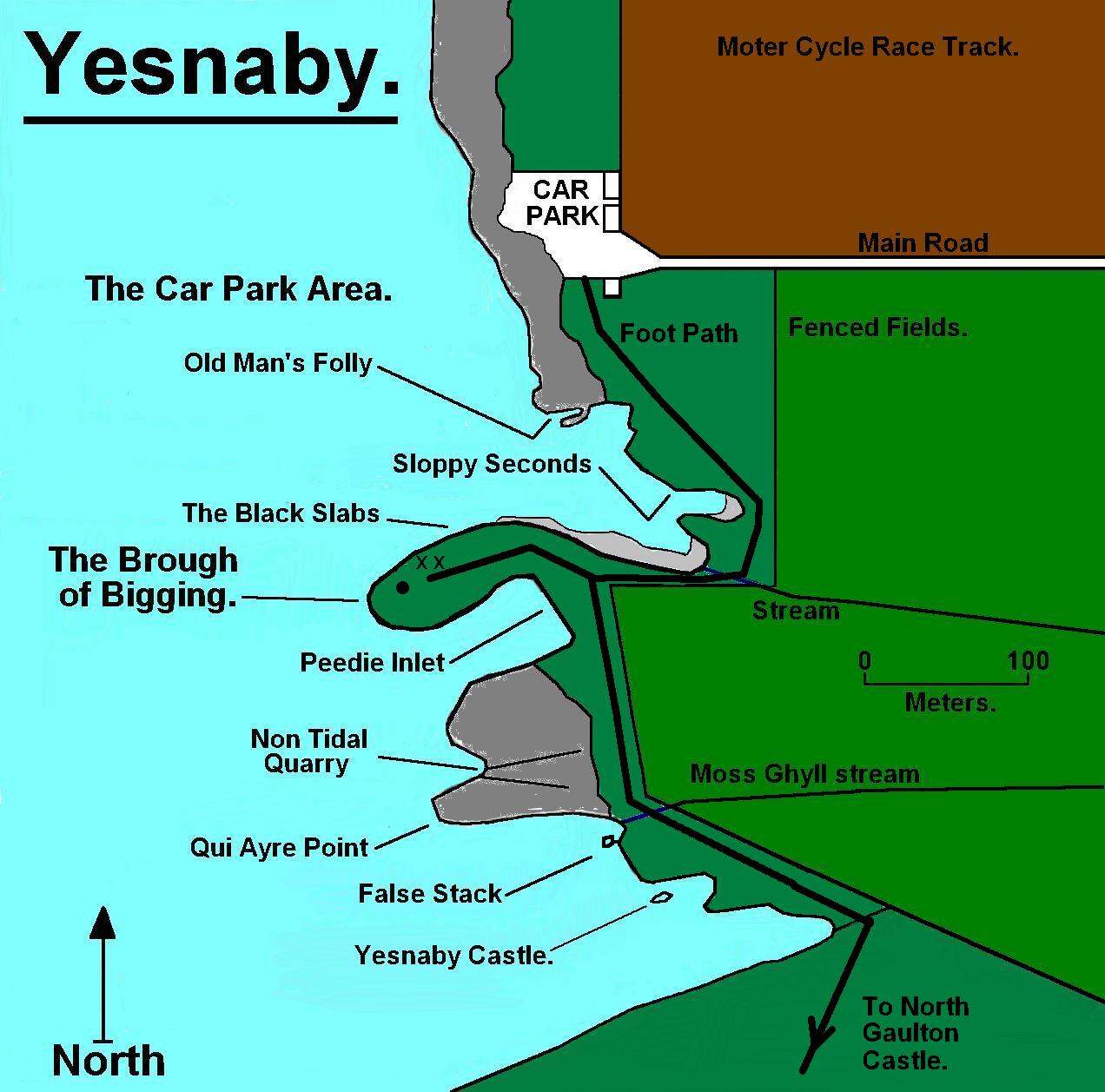 A plan of Yesnaby